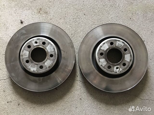 Диски тормозные передние Audi A6 C7, VAG 8R0615301