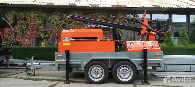 Буровая установка гбу-60Л на прицепе