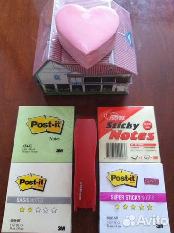 Степлер.Бумага д/Заметок.Анти'Степлер