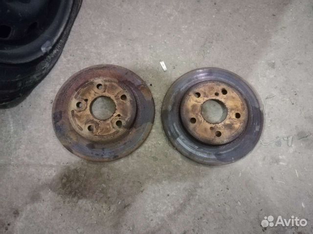 Диски тормозные задние Toyota Corolla E150