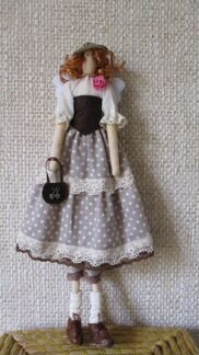 Текстильная Кукла тильда