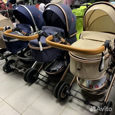 Коляска детская 2 в 1. новые