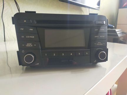 Штатная магнитола на hyundai i40