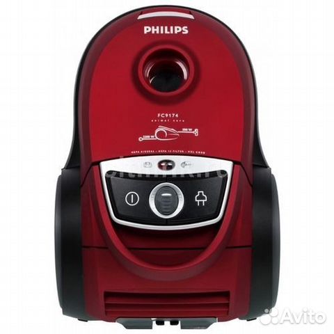 Пылесос Philips FC9174/02 красный