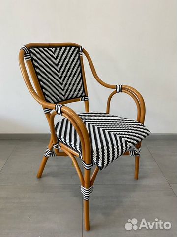 Кресло из комбинированного ротанга Гент