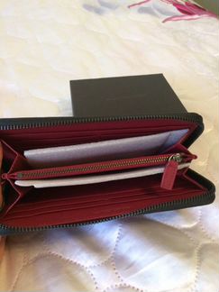 Клатч из замши