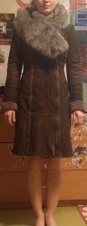 Натуральная дубленка из меха тосканы