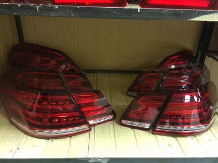 Задние фонари на мерседес 212 рестайлинг
