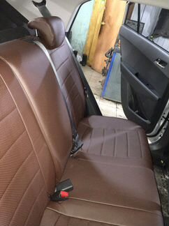 Модельные чехлы Хендай Крета из экокожи