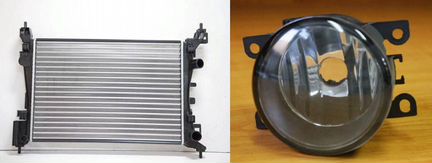 Радиатор охлаждения двигателя двс Опель Корса Д