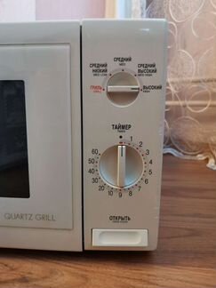 Рабочая микроволновая печь Sharp