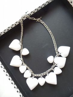 Цепочка Eurobijoux с подвесками в виде сердец