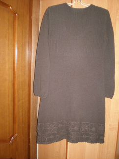 Шерстяное платье