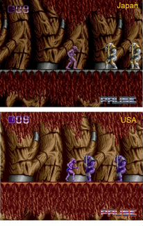 Shadow of the Beast на Sega Mega Drive Japan