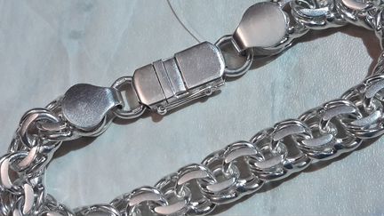 Серебряный браслет «Бисмарк» 54.57гр.22