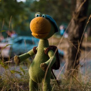 Вязанная игрушка ручной работы