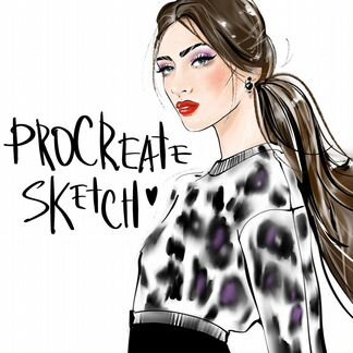 Мавлянова - Fashion Illustration Procreate 20 урок