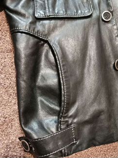 Кожаная модная куртка турецкого качества