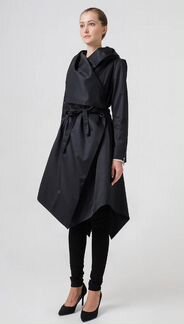 Чёрный плащ (мантия, пальто) от Noel Concept
