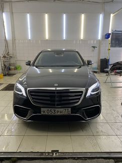 Рестайлинг Mercedes w222 S222 6,3 AMG