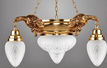 Люстра 1 матовое золото люстра 2с патиной, наст ла