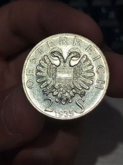 2 шиллинга 1935 Австрия