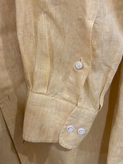 Loro Piana новая льняная рубашка оригинал 54-56