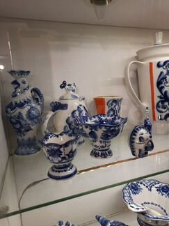 Посуда. Гжель. СССР