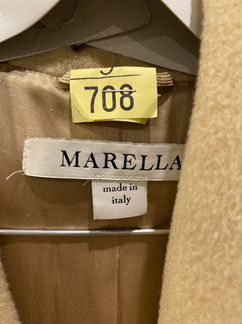Пальто Marella шерсть кашемир