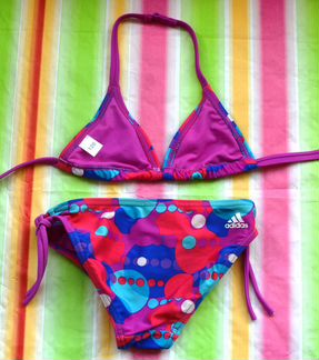 Купальник adidas 128 см, для девочки б/у