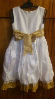 Нарядное длинное праздничное платье