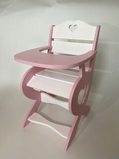 Стульчик для кормления кукольный