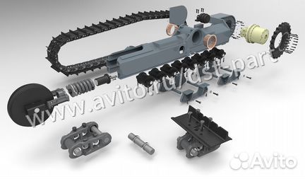 Редуктор хода Hartl HCS 6015 Powercrusher