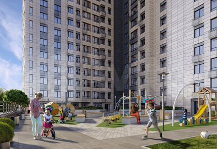 2-к квартира, 43.7 м², 14/24 эт.