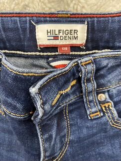 Джинсы Hilfiger р.128 для девочки