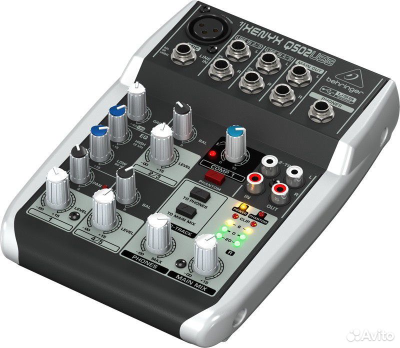 Mixing console behringer q502usb 89781002870 buy 1