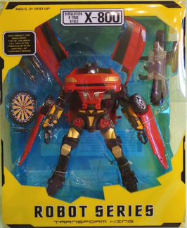 Робот-трансформер в коробке (2 вида)