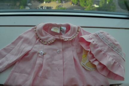 Новое платье, нежно-розовое и к нему шляпка