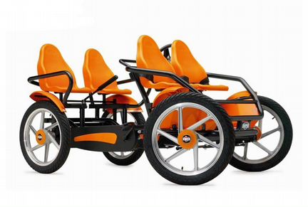 Веломобиль Berg GranTour F Race 4-х местный