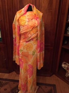 Платье с палантином Anne F новое