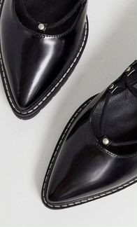 Кожаные туфли ASOS