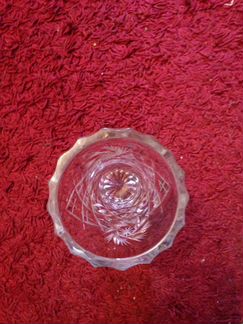 Хрустальная ваза антиквариат