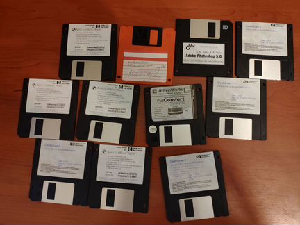 Дискеты TDK MF-2HD 3.5