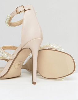 Босоножки с жеичугом Missguided
