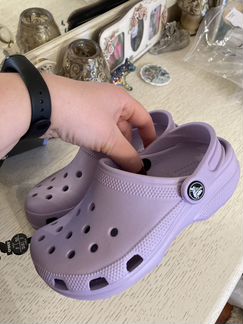 Новые Crocs для девочки р J1 на наш 31-32