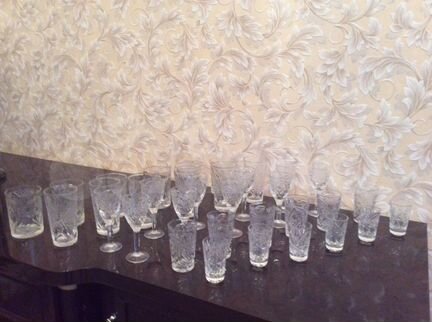 Рюмки, стопки,стаканы - хрусталь СССР