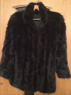 Короткая шубка норковая 46 размера