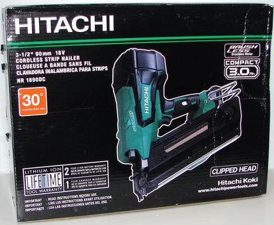 Аккум. нейлер каркасный Hitachi NR1890DC набор