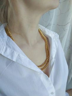 Цепочка под золото