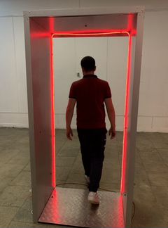 Дезинфекционный проход тоннель